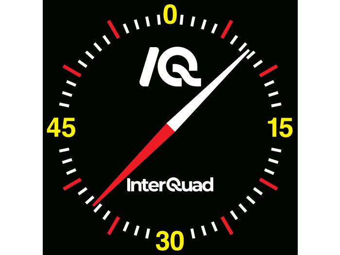 IQ Pace Clock - Square Black